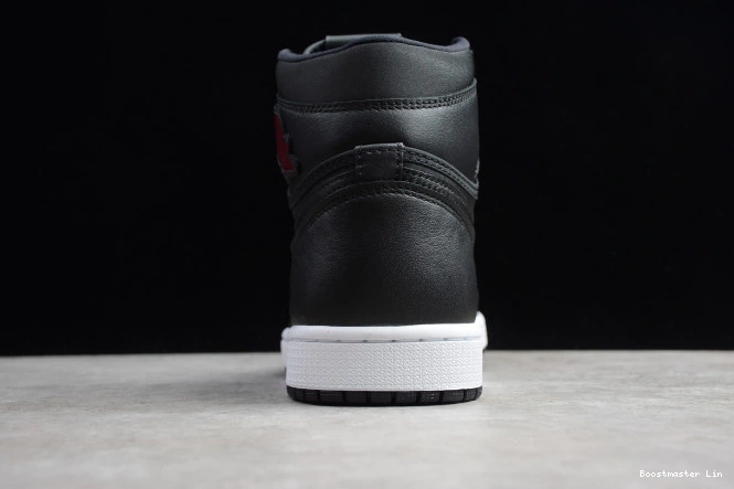 Bmlin High Air 1 Retro Jordan Black OG Satin 555088-060 0709